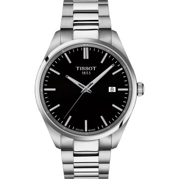 Tissot PR 100 Quartz 40 Stainless Steel / Black / Bracelet