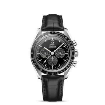 Omega Speedmaster Professional Moonwatch 321 Platinum / Black / Alligator