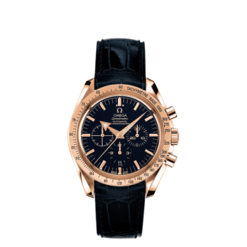 Omega Speedmaster Broad Arrow Red Gold / Blue