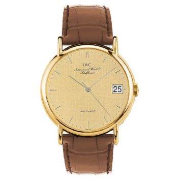 IWC Schaffhausen Portofino Automatic Yellow Gold / Champagne / Strap