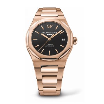 Girard-Perregaux Laureato 42 Automatic Pink Gold / Onyx