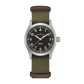 Hamilton Khaki Field Quartz 38 Stainless Steel / Black