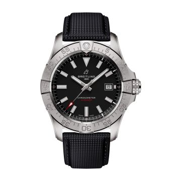 Breitling Avenger Automatic 42 Stainless Steel / Black / Strap