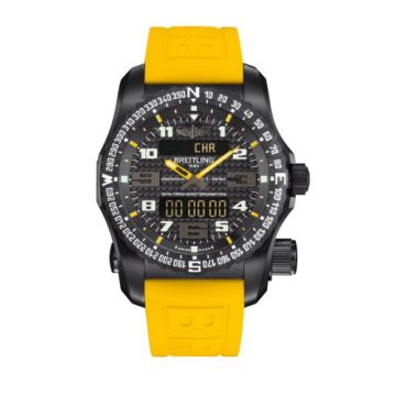 Breitling Emergency II Night Mission / Carbon Yellow / Rubber / Boutique