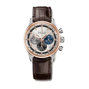 Zenith El Primero Chronomaster 38 Stainless Steel / Rose Gold / Silver / Alligator