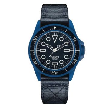 Unimatic Modello Uno U1S-REV Milsub Blue / Revolution