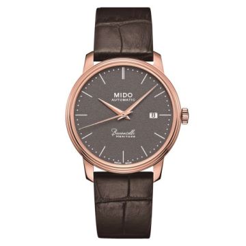 Mido Baroncelli Heritage Rose Gold / Grey