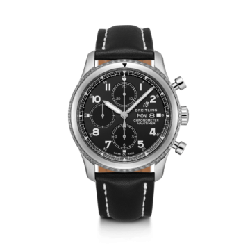 Breitling Navitimer 8 Chronograph 43 Stainless Steel / Black / Black Calf