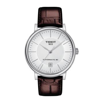 Tissot Carson Premium Powermatic 80 Stainless Steel / Silver / Strap