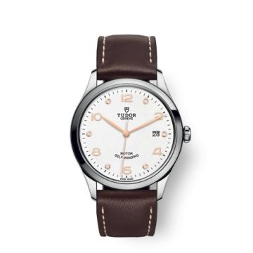 Tudor 1926 39 Stainless Steel / White - Diamond / Strap