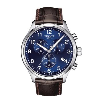 Tissot Chrono XL Classic Stainless Steel / Blue / Strap