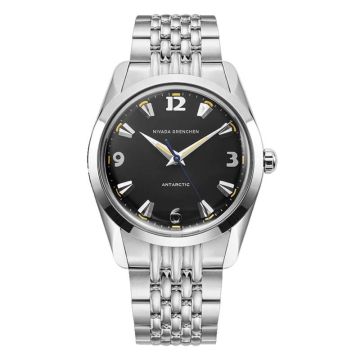 Nivada Grenchen Antarctic 35mm Black Beige Luminova 35017M