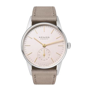Nomos Glashütte Orion 33 Rose / Open Case Back