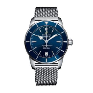 Breitling Superocean Heritage II 42 Stainless Steel / Blue / Blue / Bracelet
