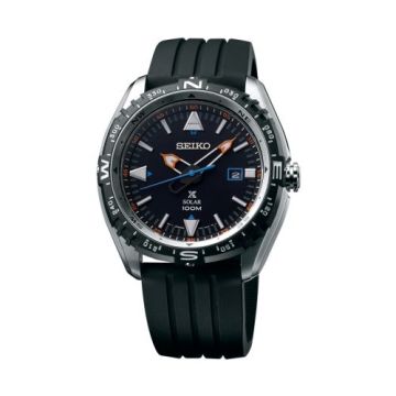 Seiko Prospex Land SNE423P1 Stainless Steel / Black / Strap
