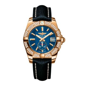 Breitling Galactic 36 Automatic Rose Gold / Diamond / Gun Blue / Sahara