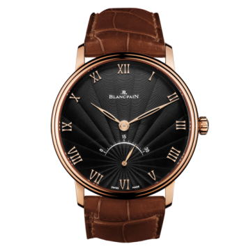 Blancpain Villeret Ultraplate Seconde Rétrograde Red Gold / Black