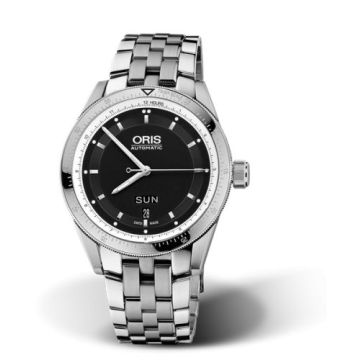 Oris Artix GT Day Date Stainless Steel / Black / Bracelet