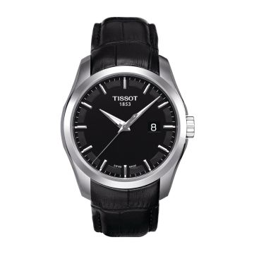 Tissot Couturier Quartz Stainless Steel / Black