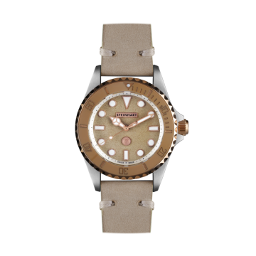 Steinhart Ocean 39 BEIGE Ceramic Diver Watch