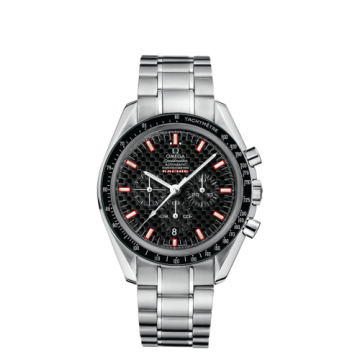 Omega Speedmaster Racing Chronometer Stainless Steel / Carbon Black / Bracelet