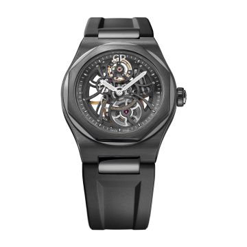 Girard-Perregaux Laureato 42 Automatic Skeleton Ceramic / Rubber