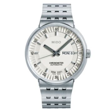 Mido All Dial Chronometer Stainless Steel / Silver
