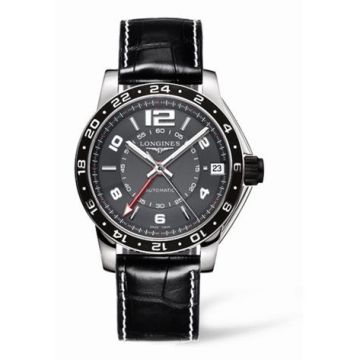 Longines Admiral GMT Grey