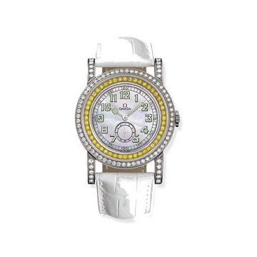 Omega Museum Collection N° 1 "Pilots 1938" Aquarella Yellow Sapphires