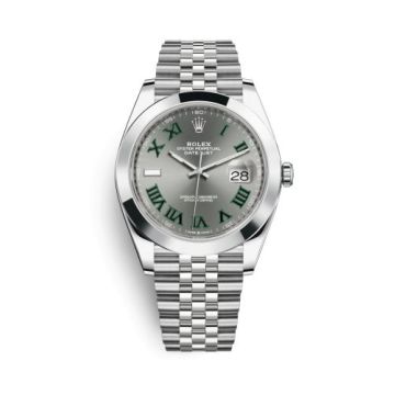 Rolex Datejust 41 Stainless Steel Smooth / Jubilee / Slate Roman