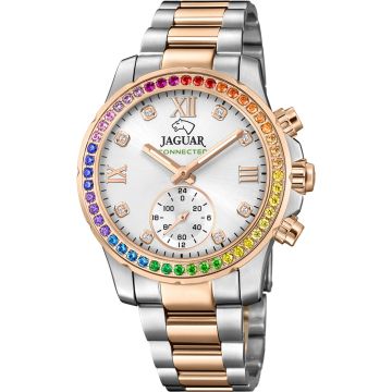 Jaguar Connected Lady Two-tone Rose / Rainbow 37mm