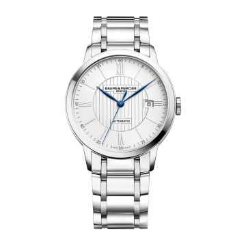Baume & Mercier Classima Automatic 40 Stainless Steel / Silver / Bracelet