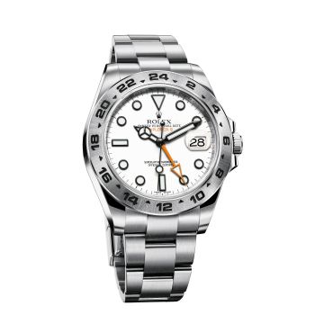 Rolex Explorer II Stainless Steel / White