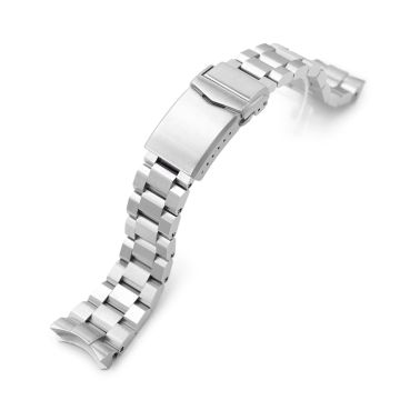 Hexad 22mm Stainless Steel Bracelet for Seiko GMT SSK001 SSK003 - 22mm