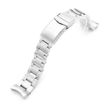 Super Boyer Watch Band for RX SUB 5512, 316L Stainless Steel Brushed V-Clasp - 20mm
