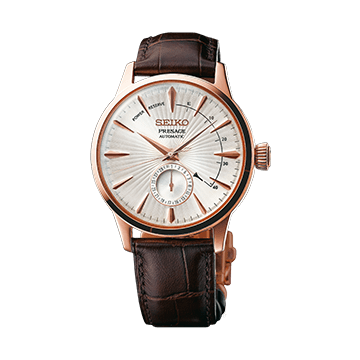 Seiko Cocktail Time Power Reserve Stainless Steel / PVD Rose / Sidecar