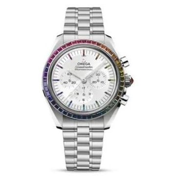 Omega Speedmaster Professional Moonwatch 3861 Canopus Gold - Rainbow / Silver - Rainbow / Bracelet