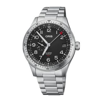 Oris Big Crown ProPilot Timer GMT Stainless Steel / Black / Bracelet