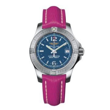 Breitling Colt Lady Mariner Blue / Sahara / Pin