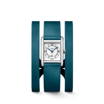 Longines Mini Dolce Vita 21.5 Quartz Stainless Steel / Silver / Triple Cuff Blue XS