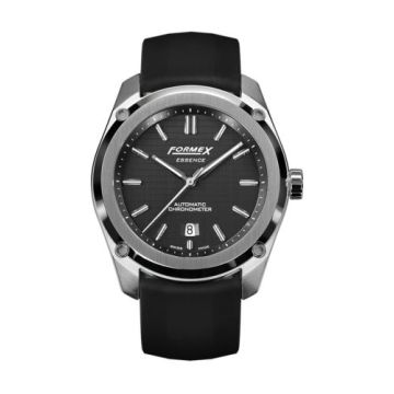 Formex Essence Automatic Chronometer Black / Rubber