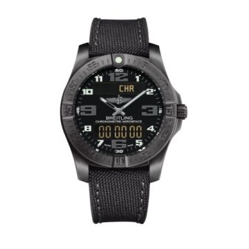 Breitling Aerospace Evo Night Mission / Black / Military / Folding