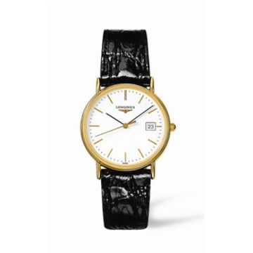 Longines Presence 33 Quartz Yellow White