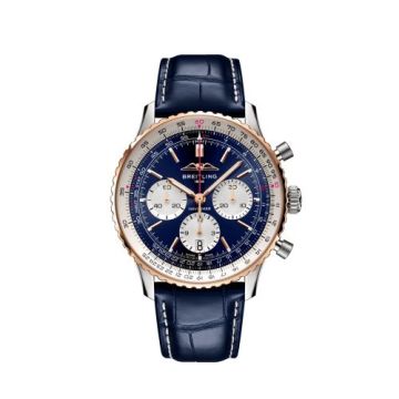 Breitling Navitimer B01 Chronograph 43 Stainless Steel - Red Gold / Aeromexico