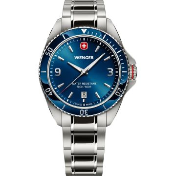 Wenger Executive Blue / Silver Ø 40mm