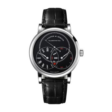 A. Lange & Söhne Richard Lange Jumping Seconds White Gold / Black