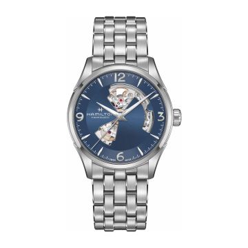 Hamilton Jazzmaster Open Heart 42 Stainless Steel / Blue / Bracelet