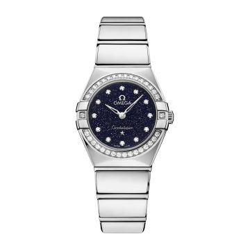 Omega Constellation 25 Quartz Stainless Steel - Diamond / Aventurine