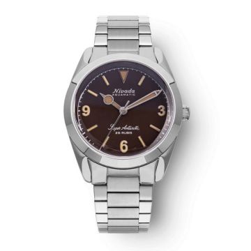 Nivada Grenchen Super Antarctic 3.6.9. Tropical / Stainless Steel / Flat Link
