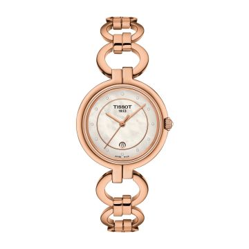 Tissot Flamingo Stainless Steel / MOP / Bracelet